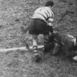 Brennan scores for Blackpool - March 1st 1958.