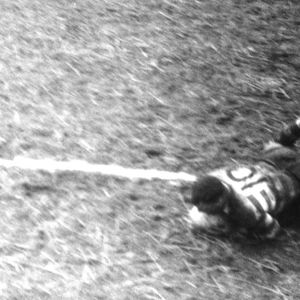 Vines scores against Blackpool - March 1st 1958.