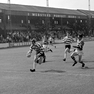 John Donovan, With John Mullarkey in support, eludes Freddie Clarke and Keith Holden to score against Blackpool - Aug …