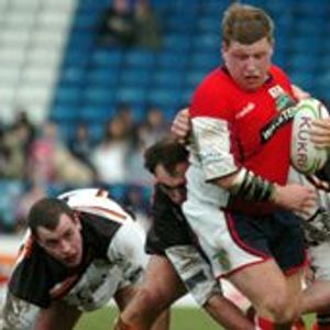 Danny Nanyn in action against Blackpool - Feb 13th 2005.