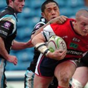 Gavin Dodd takes the ball up against Castleford - April 17th 2005.