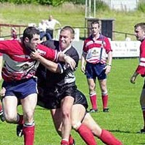 Lee Doran in action at Chorley - July 14th 2002.