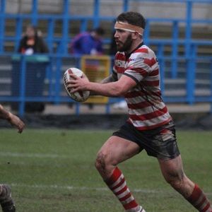 Jack Spencer breaks clear v Dewsbury - Feb 12th 2016.