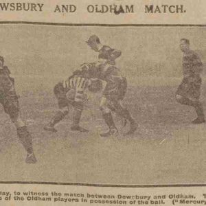 New Year's Day 1914 at Dewsbury.