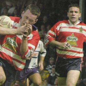 Mark Sibson and Mike Ford v Featherstone - July 9th 2000.