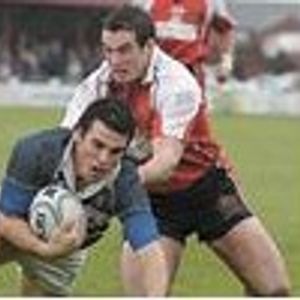 Lee Doran fails to stop a Pat Weisner try - July 10th 2004.