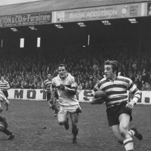 Joe Collins on the move v Huddersfield - March 27th 1965.