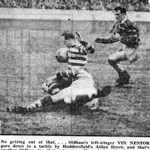 Oldham v Huddersfield, 23 April 1962