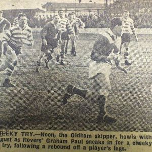 Hull Kingston Rovers v Oldham, 23 March 1963