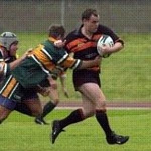John Hough in action at Hunslet - June 30th 2002.
