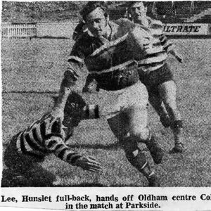 Hunslet v Oldham, 28 August 1971