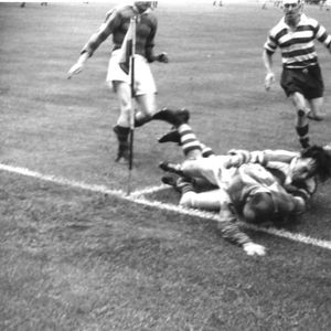 Verrankamp scores for Keighley at Watersheddings - Aug 20th 1955.