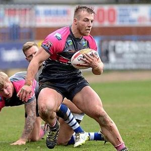 Adam Clay in action at Keighley - Jan 11th 2016.