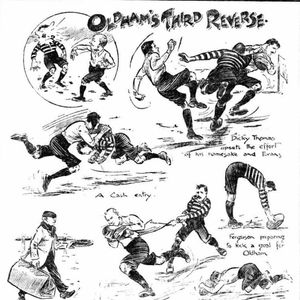 Oldham v Leeds, 26 November 1904