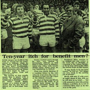 Oldham v Leeds, 3 March 1974