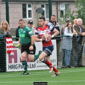Dave Eccleston in action v London Skolars - June 17th 2018.