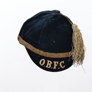 Oldham Borough (Rugby) Cap - William Holt circa 1890.