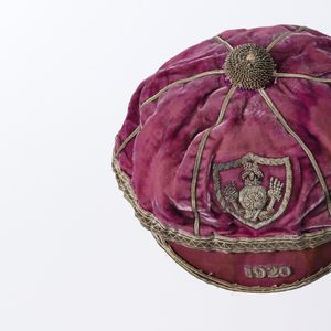 Alf Wood - Great Britain Tour cap 1920.