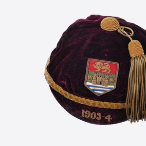 Billy Dixon Cumberland cap 1903-04.