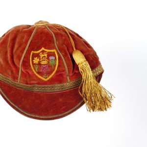 Gerry Helme - Great Britain cap circa 1954.