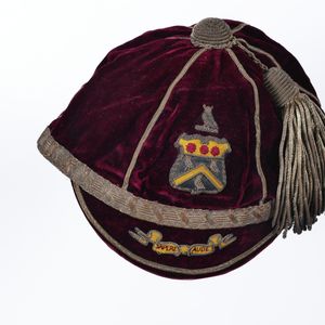 F.W. Davies - Oldham cap circa 1896.