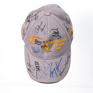 Australian Legends Baseball cap (autographed) 2003.