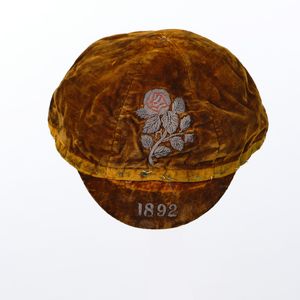 Harry Varley - Yorkshire RU cap 1892.