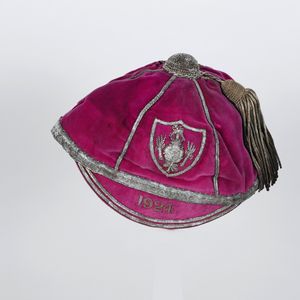 Syd Rix - Grea Britain tour cap 1924.