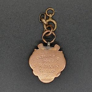 Sam Irvin Oldham F C Challenge Cup Runners-Up Medal 1906/07