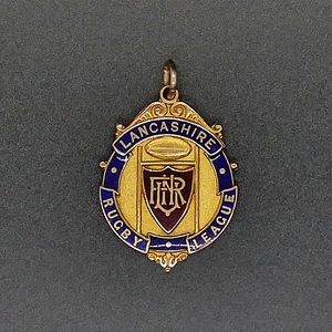 Billy Dixon - Oldham F C - Lancashire League Championship Medal 1907/08