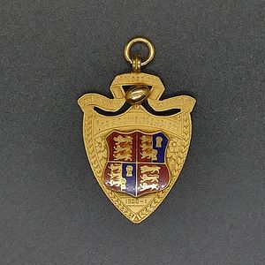 Herbert Ellis - Oldham F C Lancashire County Club Championship Medal 1900/01