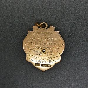 Harry Varley - Oldham F C Commemorative Challenge Cup Winners Medal 1899