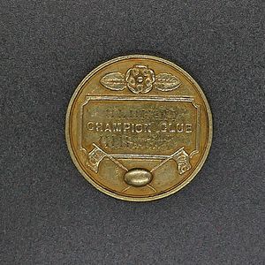 William Barnes - Oldham F C Lancashire County Club Championship Medal 1893/94