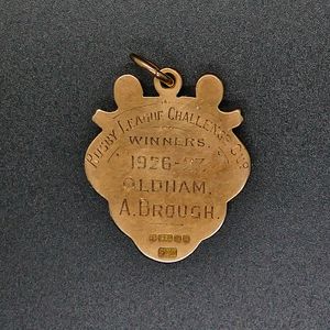 Albert Brough - Oldham F C Challenge Cup Winners Medal 1927