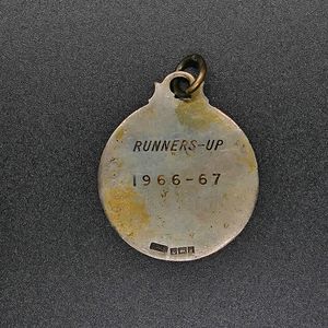 Bob Irving - Oldham F C Lancashire Cup Runners-Up Medal 1966/67