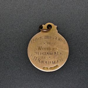 Ernie Knapman - Oldham F C Lancashire Cup Winners Medal 1924/25
