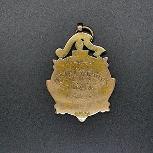 Bill McCutcheon - Wales Triple Crown Winners Medal 1893