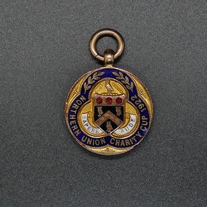 Syd Rix - Oldham F C Northern Union Charity Cup Medal 1923-4 (Law Cup)