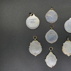 The Frank Stirrup medal collection.