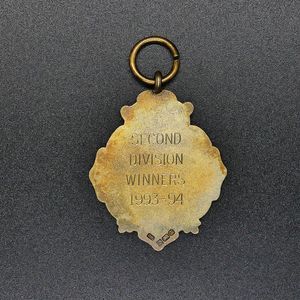 R. L. Alliance 2nd Division Winners Medal 1993/94