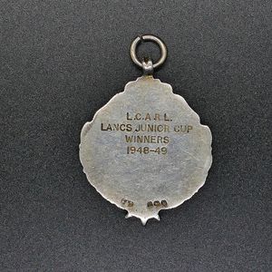 Higginshaw F C - Lancashire Junior R.L. Cup Winners Medal 1948/49