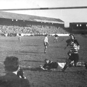 Johnson score for New Zealand under the posts Sep 29th 1951.