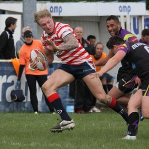 George Tyson on the move against Newcastle - May 17th 2015.