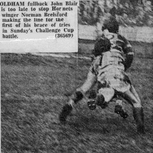 Rochdale Hornets v Oldham, 23 February 1975