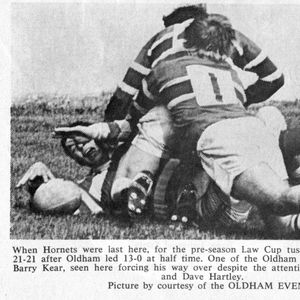 Oldham v Rochdale Hornets, 15 August 1976