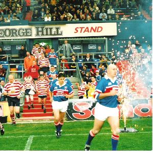 Oldham v Rochdale: Oldham Borough 150th anniversary Charter Day celebration - June 13th 1999.
