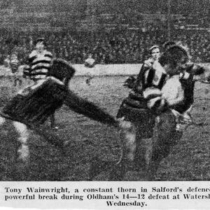 Oldham v Salford, 13 December 1972