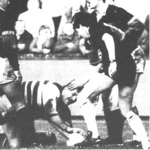 A try for Paul Round v Sheffield - Oct 11th 1987.