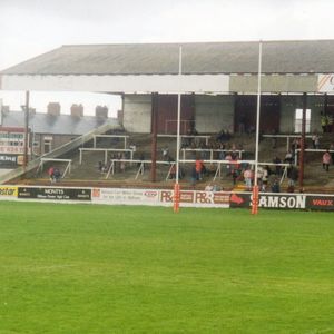 Last senior match at Watersheddings - Aug 25th 1996.