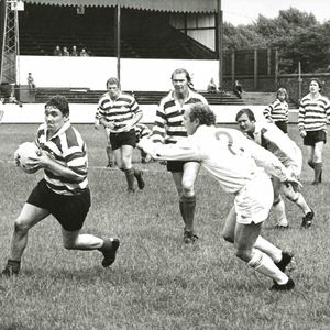 John Patterson avoids Les Jones - Aug 12th 1979.